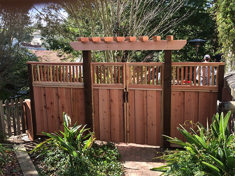 UBI Fence Redwood » Lattice/Gates